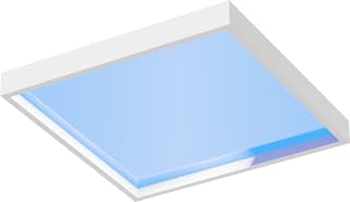Opple - Skylight Plafond-/wandarmatuur Ledsky Sdl-S 130W-Ble2-Wh