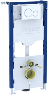 Geberit - Duofix Inbouwreservoir met frame Duof Up320+Sigma20 Rnd Wt