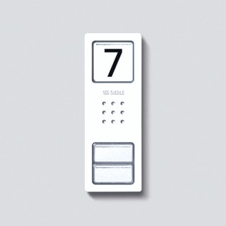 Siedle - Mont. toebeh. v deurcommunicatie Ca 850-2 W Beh Bvnknt