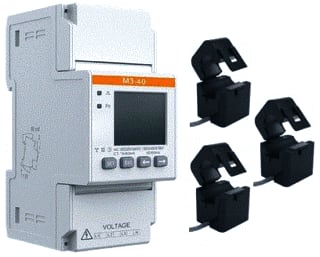 Solax - Energiemeter Elektriciteitsmeter 3F Energiemeter+Ct'S 100A