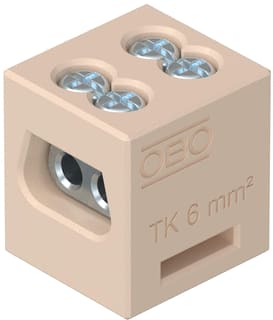 OBO - Firebox Kroonklemmenstrook Keramklem Dubb T6