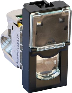Legrand - Mosaic Datacontactdoos twisted pair Rj45 Cat6A Stp 1 Mod