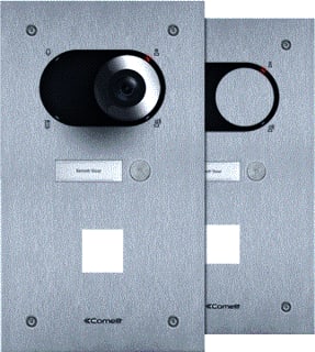 Comelit - Switch Universeel Deurstation deurcommunicatie Rvs Bel 1Kn Simple
