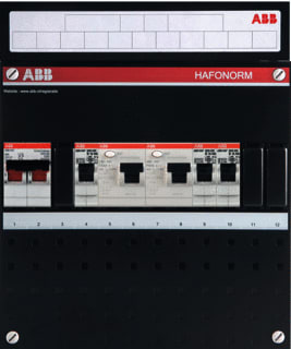 ABB - Hafonorm HAD Groepenkast, geassembleerd Installkst 3Gr 1Al 2P