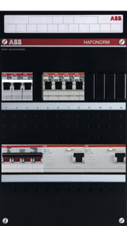 ABB - Hafonorm HAD Groepenkast, geassembleerd Installkst 4Gr 2Al 4P