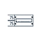 ABB - CombiLine N Deksel installatiekast 2cpx062240r9999