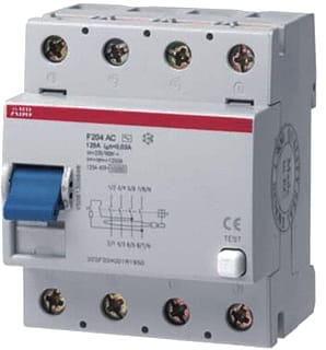 ABB - System pro M compact F200 Aardlekschakelaar Aardleksch 2Csf204123R3950