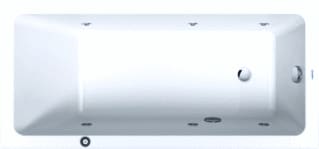 Duravit - No.1 Systeembad whirlpool w 1500x700