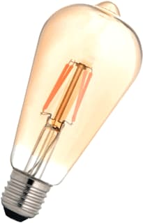 Bailey - LED Filament LED-lamp Fila E27 4W 2200K Gold