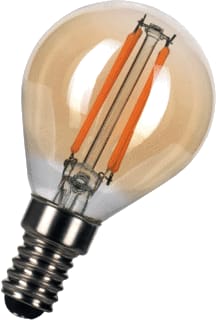 Bailey - LED Filament LED-lamp Fila E14 4W 2200K Gold