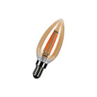 Bailey - LED Filament LED-lamp Fila E14 4W 2200K Goud