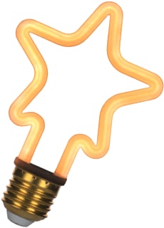 Bailey - LED Party Bulb LED-lamp neon star e27 4w white