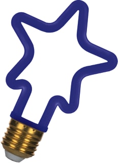 Bailey - LED Party Bulb LED-lamp Neon Star E27 4W Blue