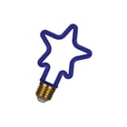 Bailey - LED Party Bulb LED-lamp Neon Star E27 4W Blue