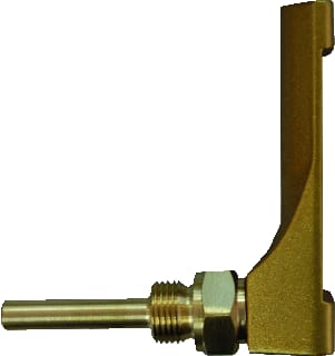 Ubel - Glasthermometer Thrmtr Alu Ha 0-60 40Mm