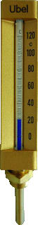 Ubel - Glasthermometer Thrmtr Alu Re -30-50 63Mm