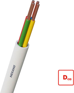 Nexans - Signaalkabel YR Dca-s2 Data- en communicatiekabel 4X0,8 Wit Ri100