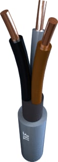 TKF - Voedingskabel v/a 1 kV vaste aanleg YMVK DCA 3X6 RM MT
