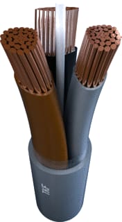TKF - Voedingskabel v/a 1 kV vaste aanleg YMVK DCA 3X240 SVS MT