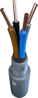 TKF - NL-Sterkstroomkabels VO-YMvKas Dca 0,6/1 kV Voedingskabel v/a 1 kV vaste aanleg Vo-Ymvkas Dca 4X6 As6 Mt