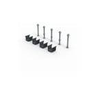 Legrand - XL3 Comp. v. uitbouw kast/lessenaar Kit Railstelhder Crail