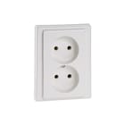 Schneider Electric Merten - M-Smart Wandcontactdoos (WCD schakelmat.) Merten Wcd 2V Wt