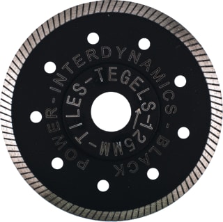 InterDynamics - Slijpschijf Diamantzg Blapwr Stnd 125