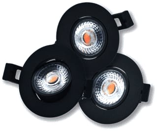 Interlight - Camini Downlight/spot/schijnwerper Set 27K 3X8W 36 Zw
