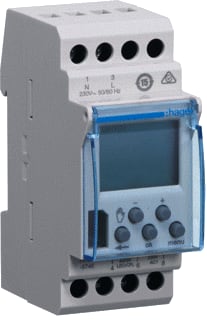 Hager - Digitale schakelklok vr paneelbouw Schakelklok Dig. Egn103