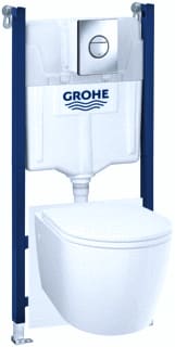 Grohe - Solido Start Round Inbouwelement wandcl. en spoelresrv grohe wc-pack 5-in-1 2pcs