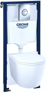 Grohe - Solido Start Round Inbouwelement wandcl. en spoelresrv grohe wc-pack 5-in-1 2pcs
