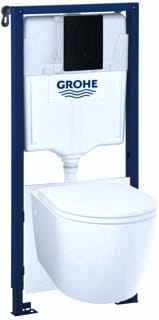 Grohe - Solido Start Round Inbouwelement wandcl. en spoelresrv Grohe Wc-Pack 5-In-1 2Pcs