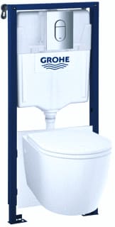 Grohe - Rapid SL Bau Ceramic Inbouwelement wandcl. en spoelresrv 5-In-1 2Pcs