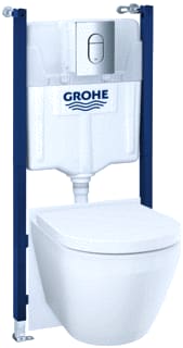 Grohe - Solido Euro Ceramic Inbouwreservoir met frame grohe wc-pack 5-in-1 2pcs