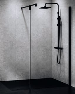 Novellini - Inloopdouche drdeur 37 kuadra h gld