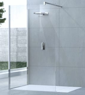 Novellini - Inloopdouche kuadra hl 140 zijpnl wtmt