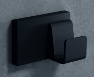 Novellini - Handdoekhaak haak enkel 6x4cm rdgld