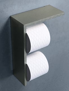 Novellini - Set sanitaire accessoires toilrlh dub 31x21cm rdgld