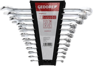 Gedore - Steek-/ringsleutel (set) Ringstksleutlse Sw6-22 12