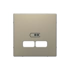 Schneider Electric Merten - Systeem D Inzetplaat schakelmateriaal centrplt usb sahara sysd