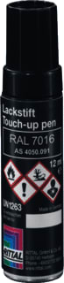 Rittal - AS Lakstift/lakspray Lakstift Antrgr Ral7016
