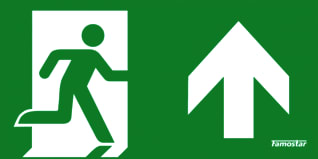 Famostar - Explosionproof Picto Pictogram noodverlichting Expl Boven 7,3