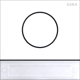 Gira - Systeem 106 Functiemodule voor deurstation Deurstatmod S106 Wit