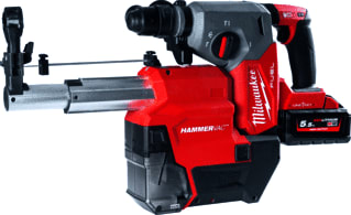 Milwaukee - Boorhamer (accu) m18 26mm sds-plus stofafzuiging