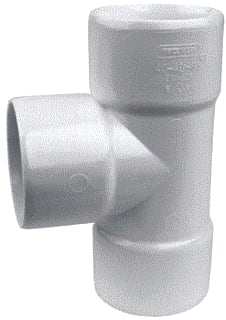 Wavin - Fitting met 3 aansluitingen 3202205009