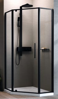 Novellini - Douchecabine vijfhoekig riga p g 100x100 mwt