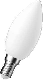 Tungsram - LED-lamp tun fil cand 4.5w 840 e14