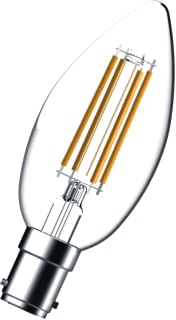 Tungsram - LED-lamp tun candle 4.5w 827 ba15d cl