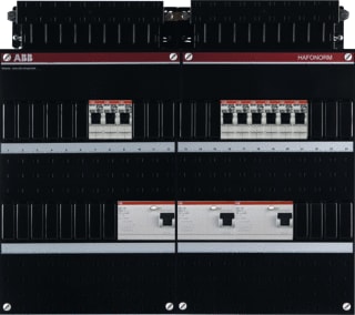 ABB - Hafonorm HAD Groepenkast, geassembleerd inst.kast he-h44-c.c5-44