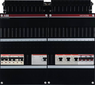 ABB - Hafonorm HAD Groepenkast, geassembleerd inst.kast he-h44.c6.c19-44